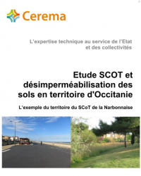 Etude SCOT et désimperméabilisation des sols en territoire d'Occitanie - L’exemple du territoire du SCoT de la Narbonnaise