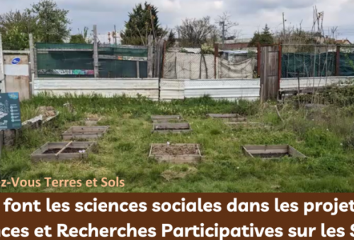 Que font les sciences sociales dans les projets de recherche participative sur les sols ? »