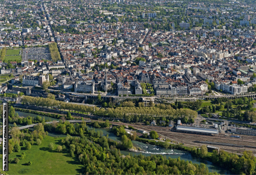 Pau vue aérienne